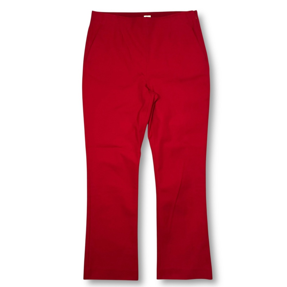 GAP Red Crop Flare Pants Ankle Women's‎ 4
